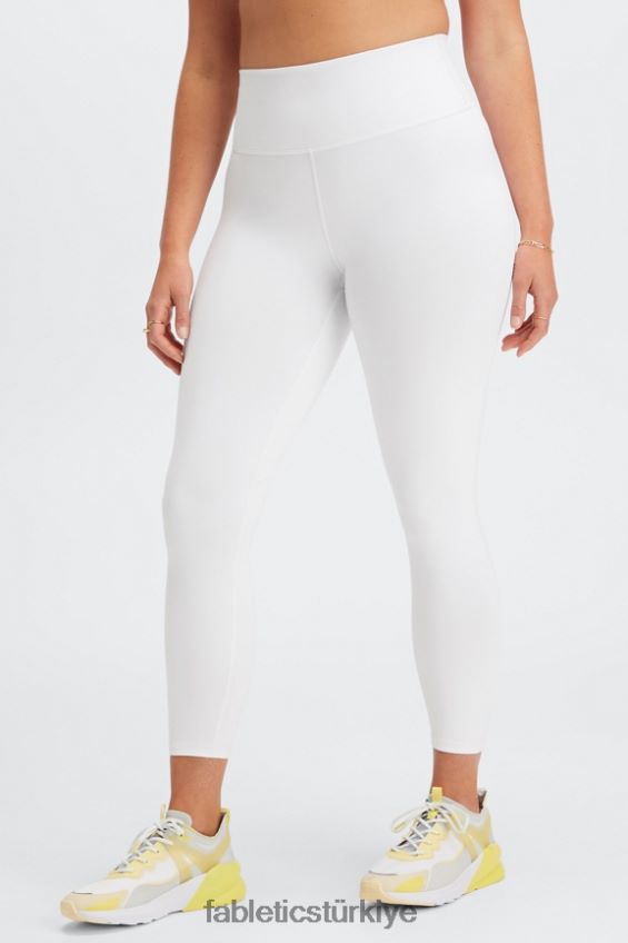 tr Fabletics kadınlar tanımlayın powerhold yüksek belli 7/8 tayt 28 canlı sarı/beyaz 40R06B684