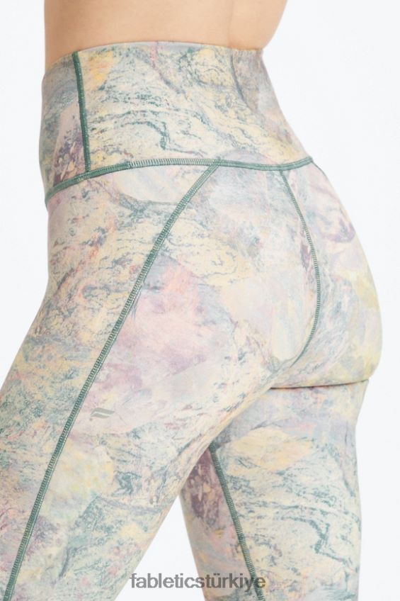 tr Fabletics kadınlar tanımlayın powerhold yüksek belli 7/8 tayt 28 pembe kaçış büyük yaz çılgınlığı/yansıtıcı gümüş 40R06B685