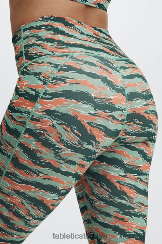 tr Fabletics kadınlar tanımlayın powerhold yüksek belli 7/8 tayt 31 yumuşak pembe/klasik beyaz 40R06B700