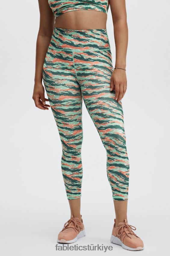 tr Fabletics kadınlar tanımlayın powerhold yüksek belli 7/8 tayt 31 yumuşak pembe/klasik beyaz 40R06B700