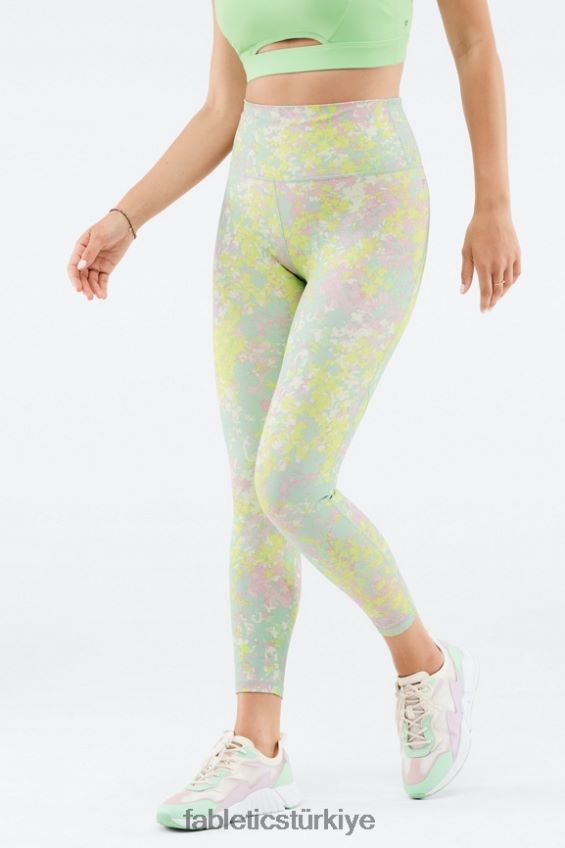 tr Fabletics kadınlar tanımlayın powerhold yüksek belli 7/8 tayt 32 siyah/ombre spor 40R06B705
