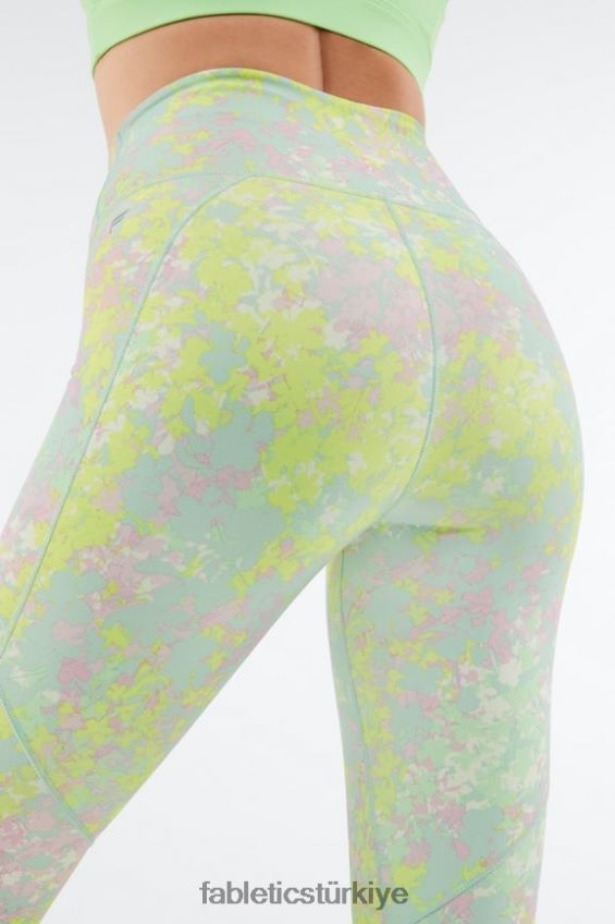 tr Fabletics kadınlar tanımlayın powerhold yüksek belli 7/8 tayt 32 siyah/ombre spor 40R06B705