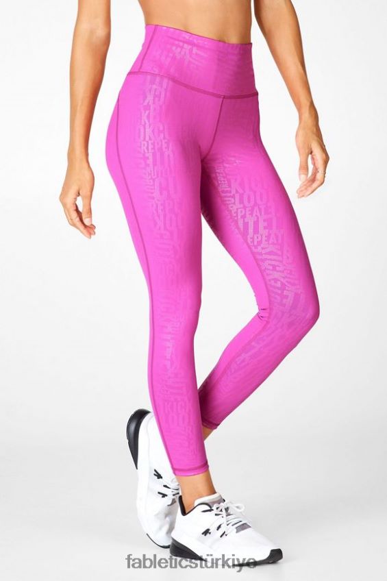 tr Fabletics kadınlar tanımlayın powerhold yüksek belli 7/8 tayt 35 ak balıkçıl/ak balıkçıl logosu 40R06B718