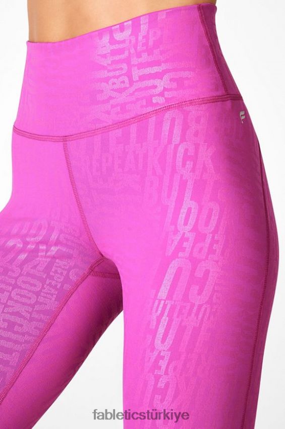 tr Fabletics kadınlar tanımlayın powerhold yüksek belli 7/8 tayt 35 ak balıkçıl/ak balıkçıl logosu 40R06B718