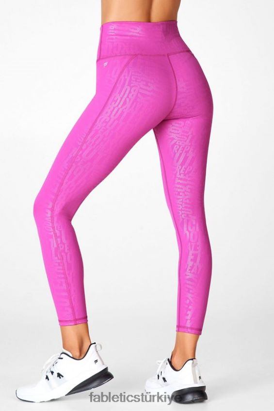 tr Fabletics kadınlar tanımlayın powerhold yüksek belli 7/8 tayt 35 ak balıkçıl/ak balıkçıl logosu 40R06B718