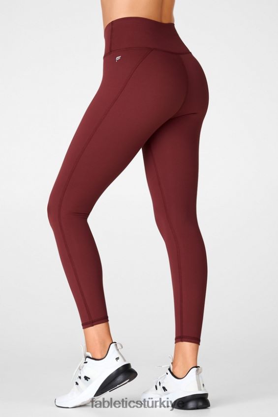 tr Fabletics kadınlar tanımlayın powerhold yüksek belli 7/8 tayt 36 ak balıkçıl/söğüt kabuğu logosu 40R06B724