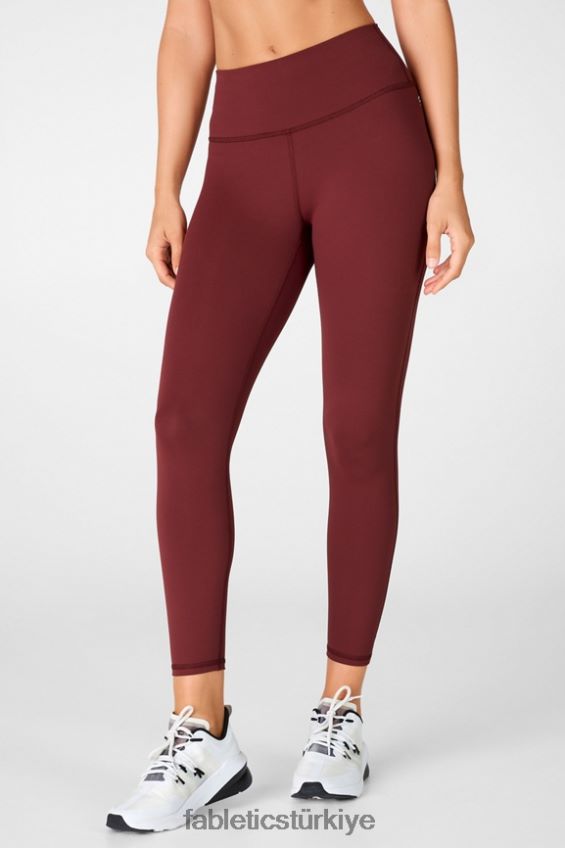 tr Fabletics kadınlar tanımlayın powerhold yüksek belli 7/8 tayt 36 ak balıkçıl/söğüt kabuğu logosu 40R06B724