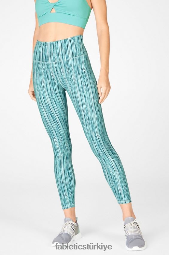 tr Fabletics kadınlar tanımlayın powerhold yüksek belli 7/8 tayt 37 kristal dalga/tatlı kiraz 40R06B729