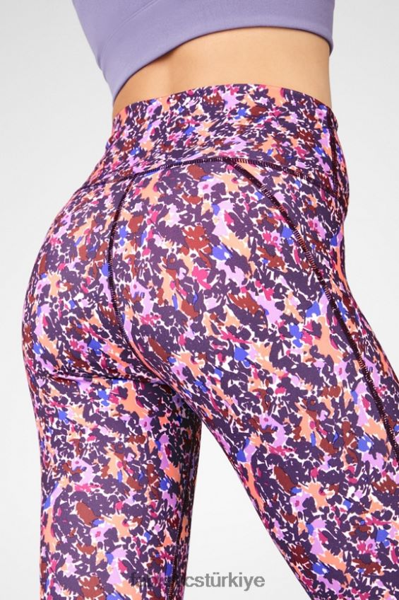 tr Fabletics kadınlar tanımlayın powerhold yüksek belli 7/8 tayt 37 yumuşak beyaz mini nueue camo/söğüt kabuğu logosu 40R06B728