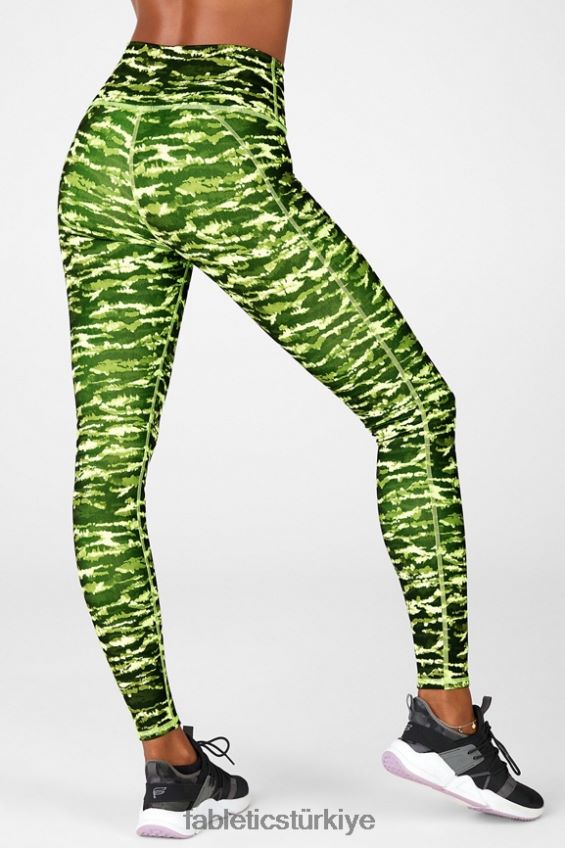 tr Fabletics kadınlar tanımlayın powerhold yüksek belli tayt 75 ekşi elma kaplanı 40R06B978