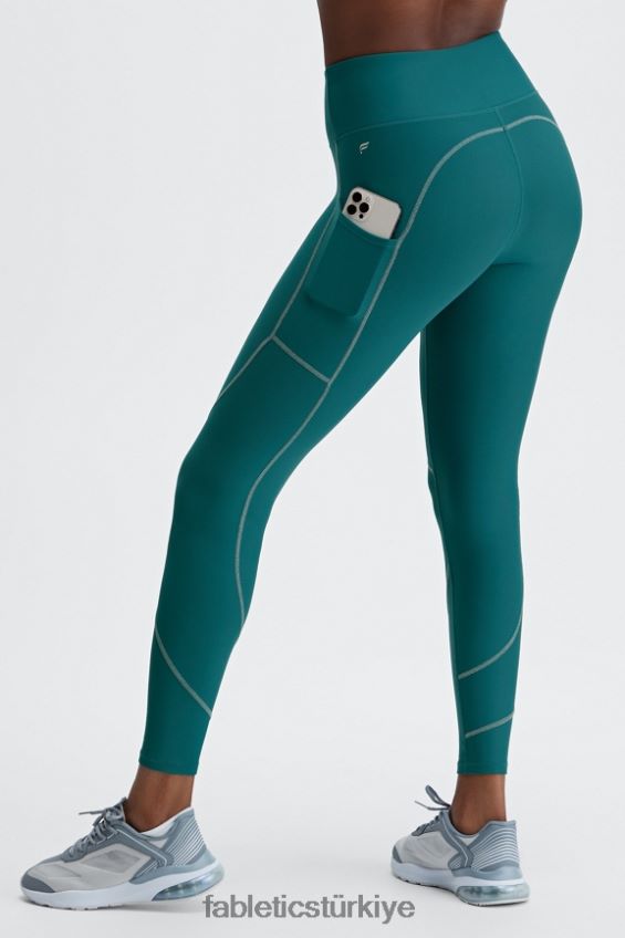 tr Fabletics kadınlar therma-flex hw reflektif cepli tayt fiyort/yansıtıcı gümüş 40R06B1190