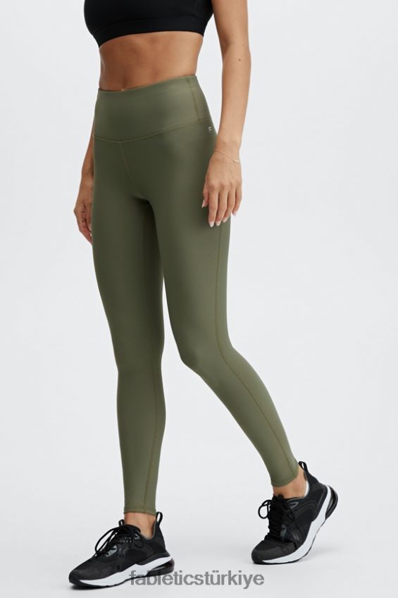 tr Fabletics kadınlar therma-flex yüksek belli basic tayt kayrak yeşili 40R06B1204