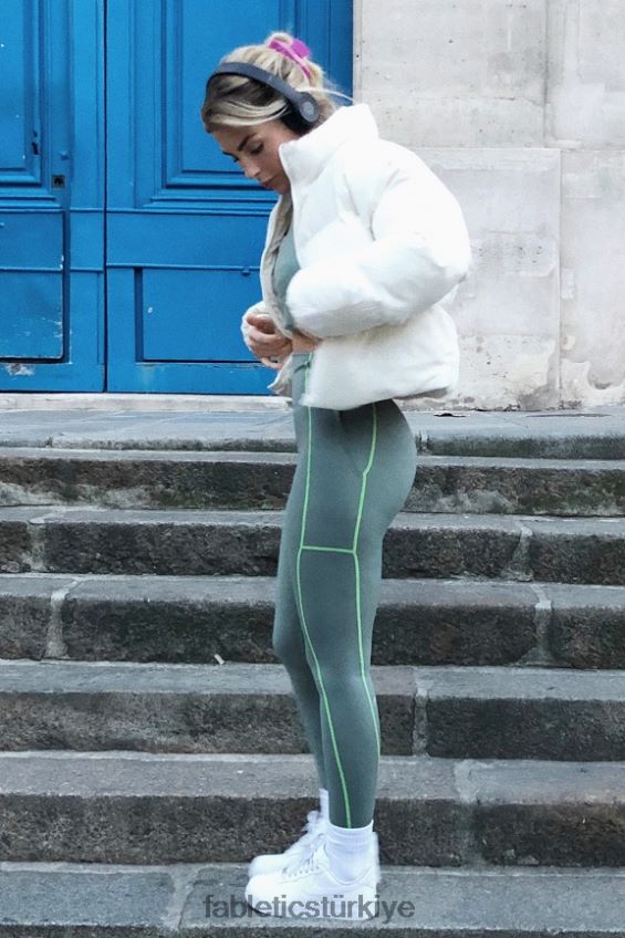 tr Fabletics kadınlar trinity motion365+ hw kullanışlı tozluk duman yeşili/ekşi elma 40R06B1089