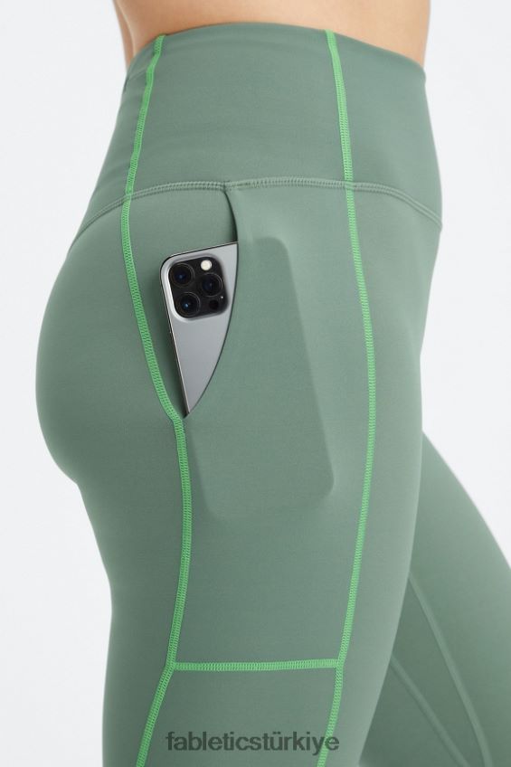 tr Fabletics kadınlar trinity motion365+ hw kullanışlı tozluk duman yeşili/ekşi elma 40R06B1089