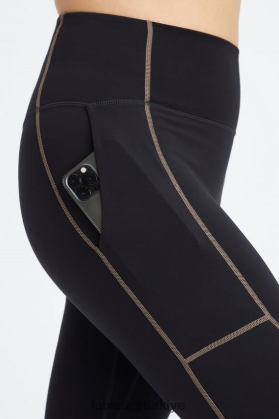 tr Fabletics kadınlar trinity motion365+ hw kullanışlı tozluk siyah/söğüt kabuğu 40R06B1090