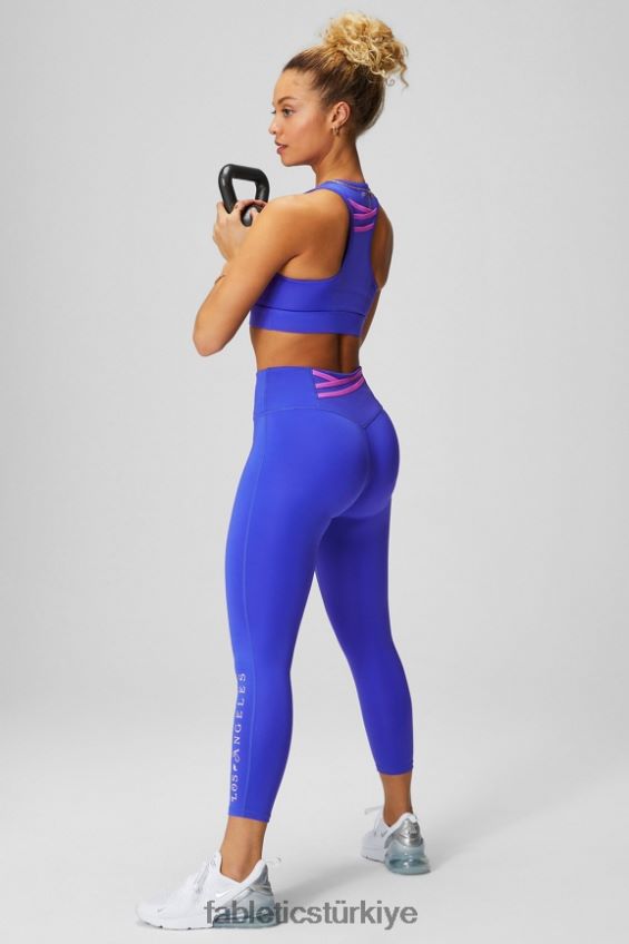 tr Fabletics kadınlar trinity motion365+ yüksek belli kapri aşırı asil/pembe kaçış/grafik 40R06B992