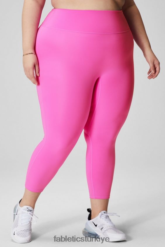 tr Fabletics kadınlar trinity motion365+ yüksek belli kapri pembe kaçış/salyangozu yumruk 40R06B994