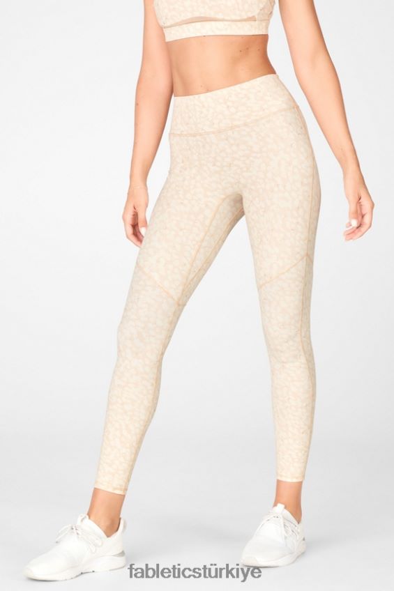 tr Fabletics kadınlar trinity motion365 yüksek belli tayt 81 soğuk/mat altın 40R06B1122
