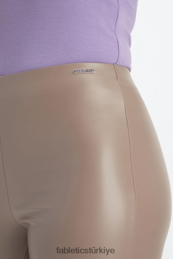 tr Fabletics kadınlar vegan deri pull on tayt Söğüt kabuğu 40R06B1062