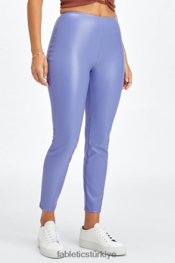 tr Fabletics kadınlar vegan deri yüksek belli tayt çan çiçeği 40R06B1128