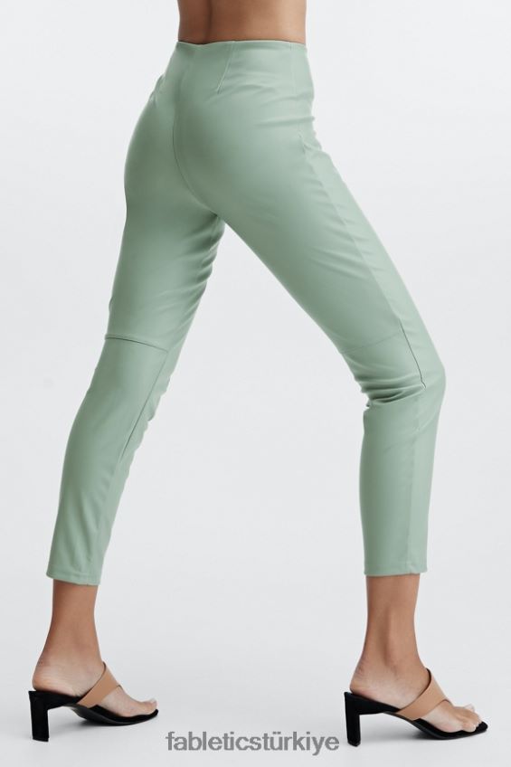 tr Fabletics kadınlar vegan deri yüksek belli tayt tozlu bahçe 40R06B1129