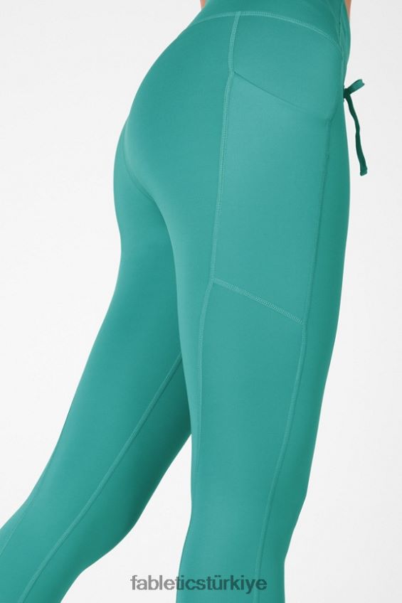 tr Fabletics kadınlar yüksek belli ultra cool parlatıcı panel huzur/yumuşak çam 40R06B1328