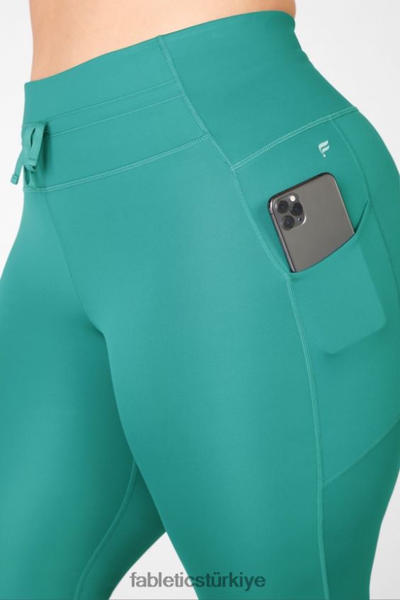 tr Fabletics kadınlar yüksek belli ultra cool parlatıcı panel huzur/yumuşak çam 40R06B1329