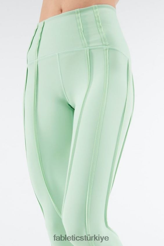 tr Fabletics kadınlar yüksek belli ultralüks kontur 7/8 tozlu deniz mavisi/alo 40R06B1269