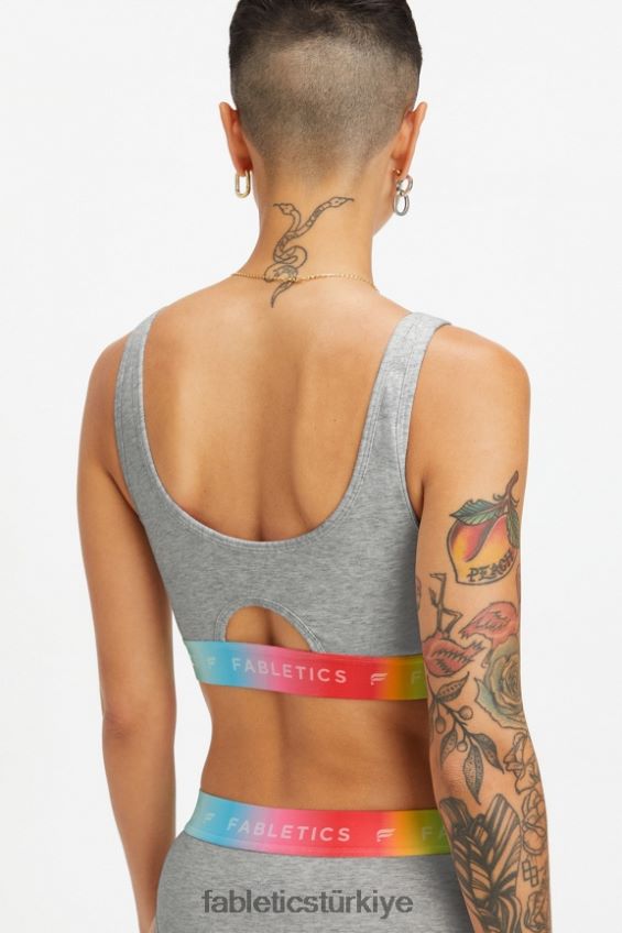 tr Fabletics kadınlar 7/24 gurur salonu bralet açık gri funda 40R06B1584