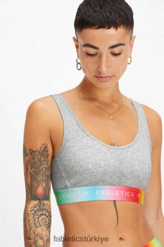 tr Fabletics kadınlar 7/24 gurur salonu bralet açık gri funda 40R06B1584