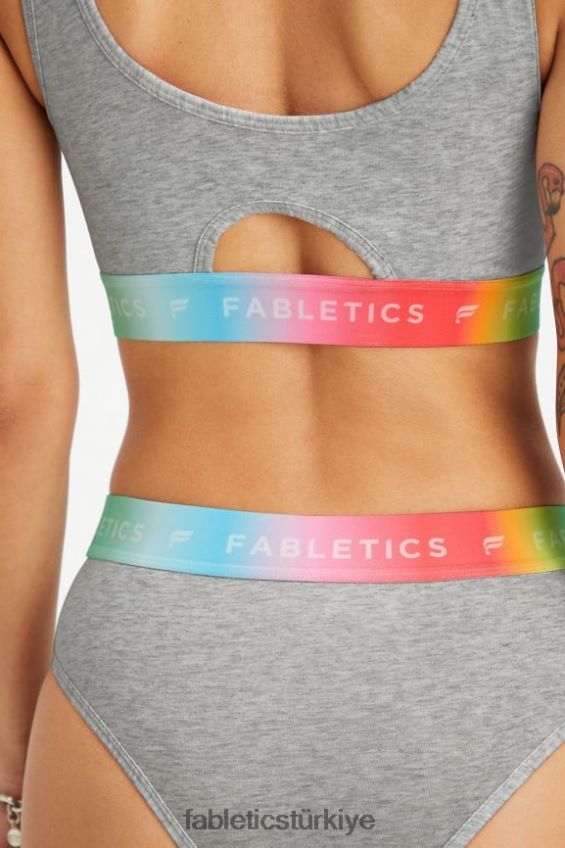 tr Fabletics kadınlar 7/24 gurur salonu bralet açık gri funda 40R06B1584