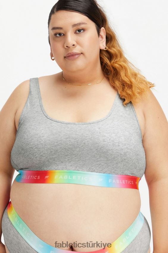 tr Fabletics kadınlar 7/24 gurur salonu bralet açık gri funda 40R06B1585