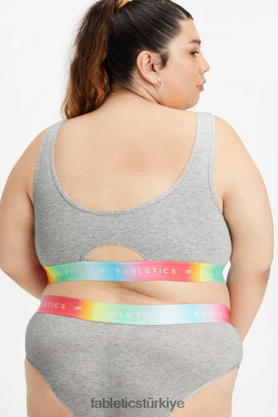 tr Fabletics kadınlar 7/24 gurur salonu bralet açık gri funda 40R06B1585