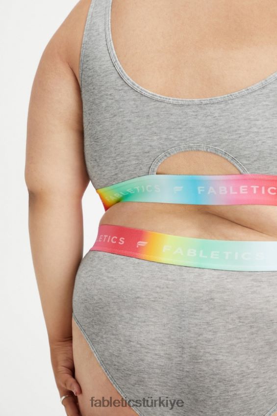 tr Fabletics kadınlar 7/24 gurur salonu bralet açık gri funda 40R06B1585