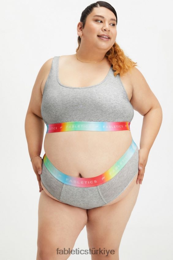 tr Fabletics kadınlar 7/24 gurur salonu bralet açık gri funda 40R06B1585