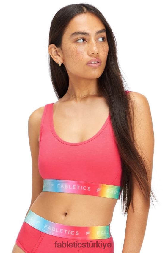 tr Fabletics kadınlar 7/24 gurur salonu bralet eflatun kırmızı 40R06B1583