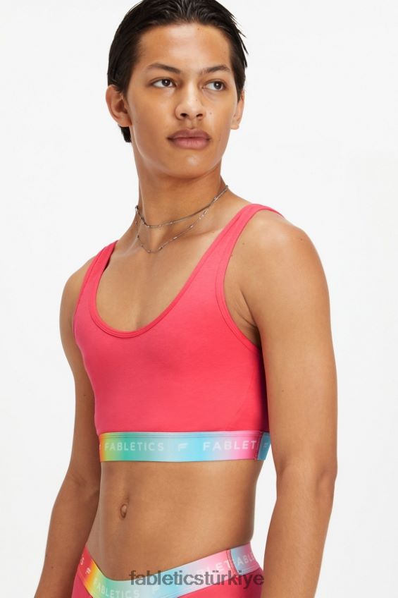tr Fabletics kadınlar 7/24 gurur salonu bralet eflatun kırmızı 40R06B1583