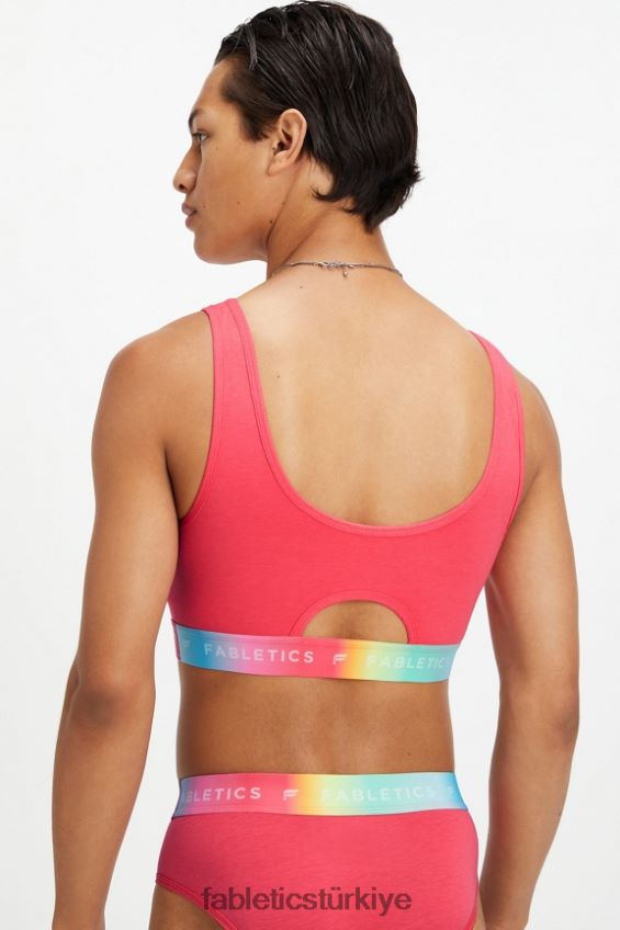 tr Fabletics kadınlar 7/24 gurur salonu bralet eflatun kırmızı 40R06B1583