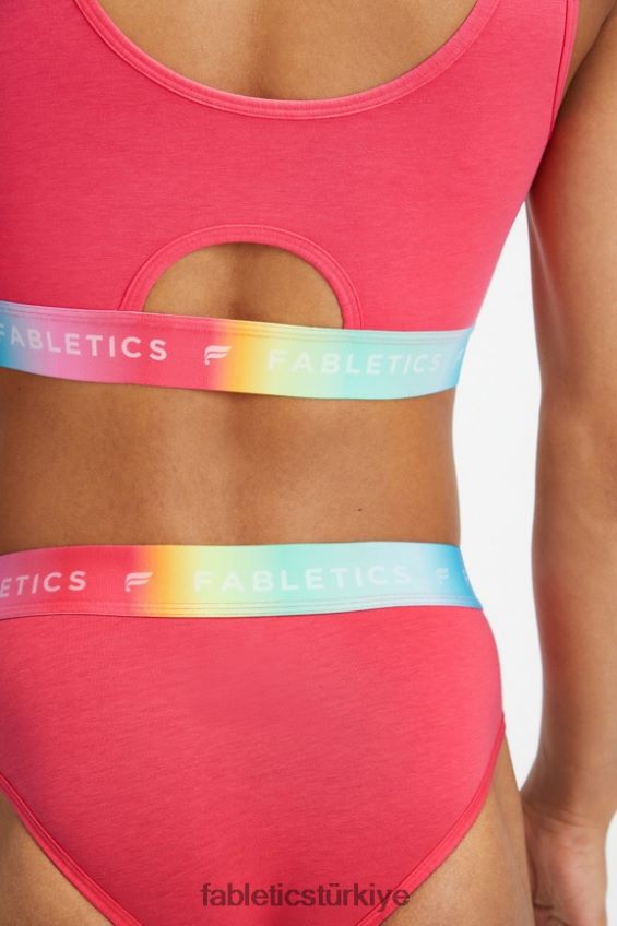 tr Fabletics kadınlar 7/24 gurur salonu bralet eflatun kırmızı 40R06B1583