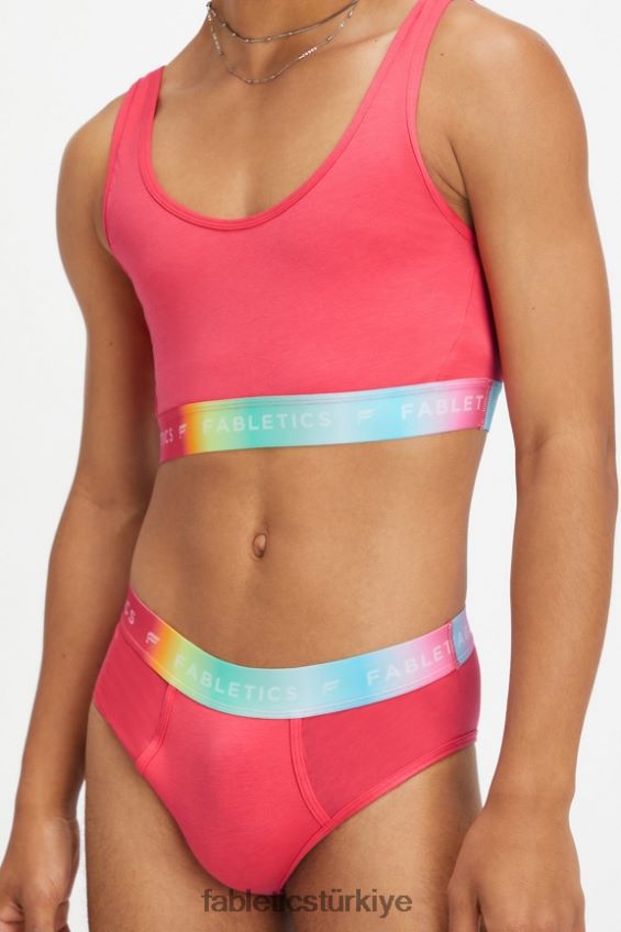 tr Fabletics kadınlar 7/24 gurur salonu bralet eflatun kırmızı 40R06B1583