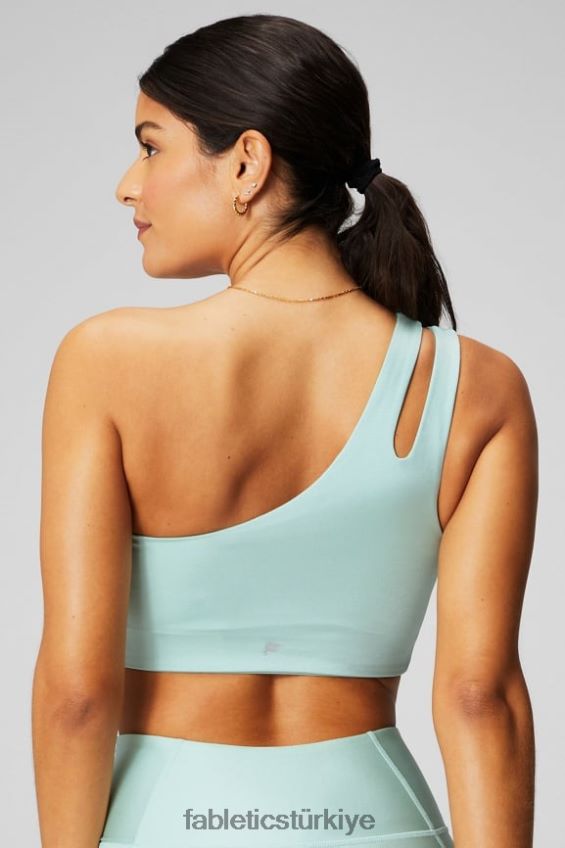 tr Fabletics kadınlar asimetrik çift askılı midi sütyen tuz spreyi parlatıcı 40R06B1493