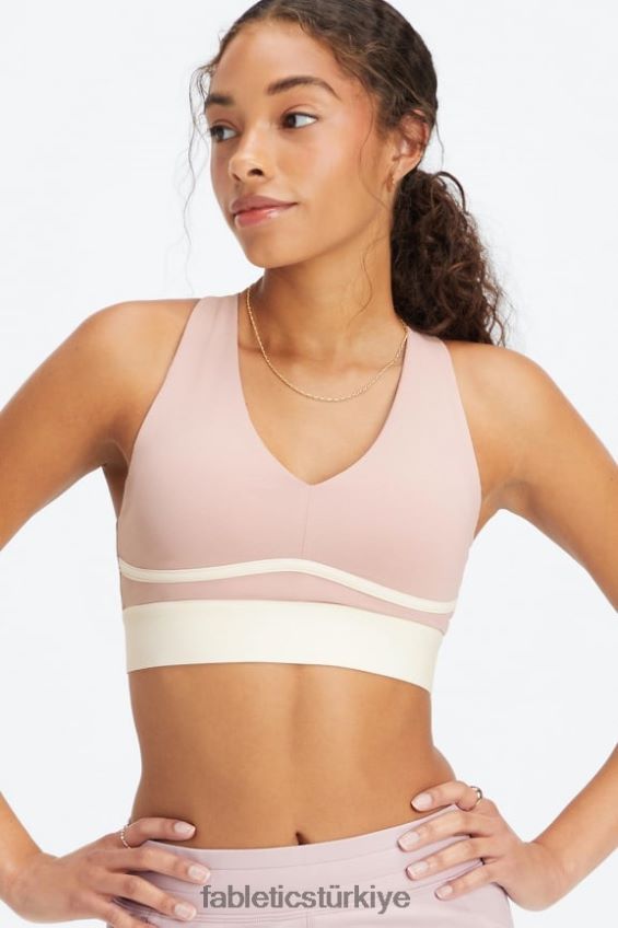 tr Fabletics kadınlar bütün gün her gün sütyen 101 sessiz leylak rengi/ak balıkçıl 40R06B1471
