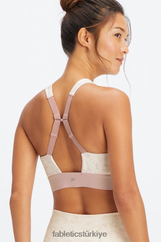 tr Fabletics kadınlar bütün gün her gün sütyen 101 yumuşak beyaz mini nueue camo/sessiz leylak rengi 40R06B1470