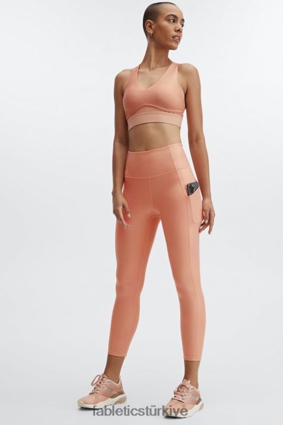 tr Fabletics kadınlar bütün gün her gün sütyen 103 yanardöner bakır / huş ağacı 40R06B1481