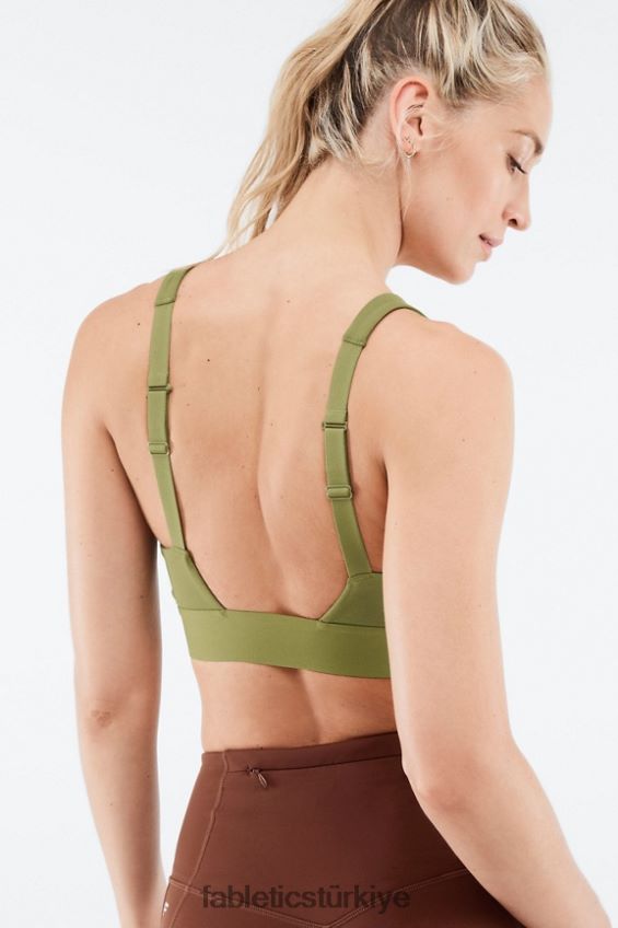 tr Fabletics kadınlar bütün gün her gün sütyen 104 solmuş zeytin 40R06B1482