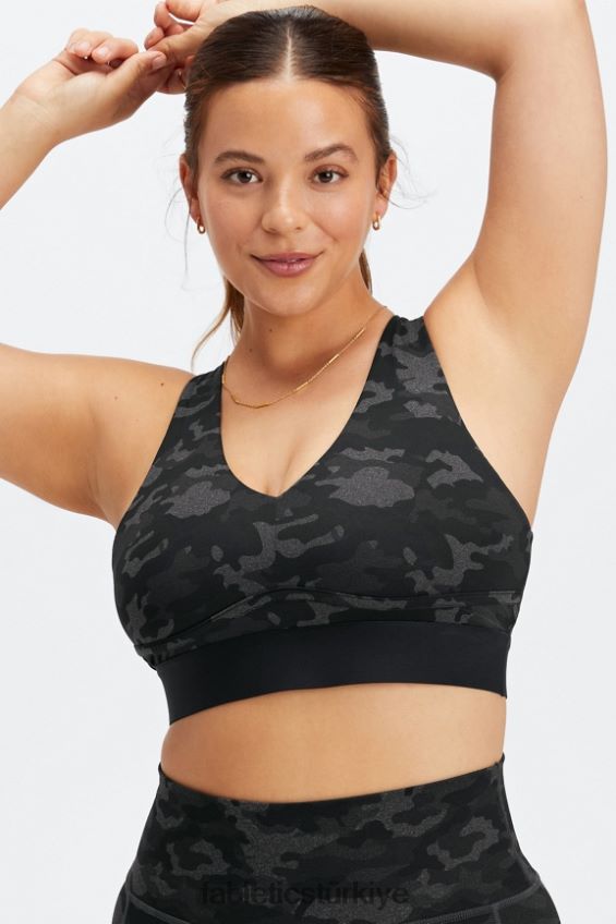 tr Fabletics kadınlar bütün gün her gün sutyen 102 kömür kamuflajı 40R06B1476