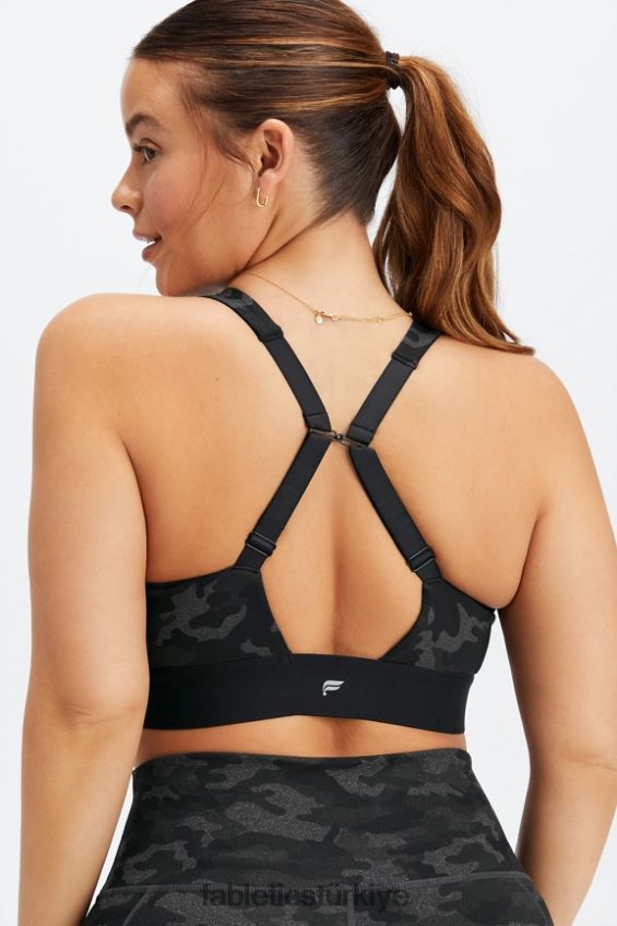 tr Fabletics kadınlar bütün gün her gün sutyen 102 kömür kamuflajı 40R06B1476
