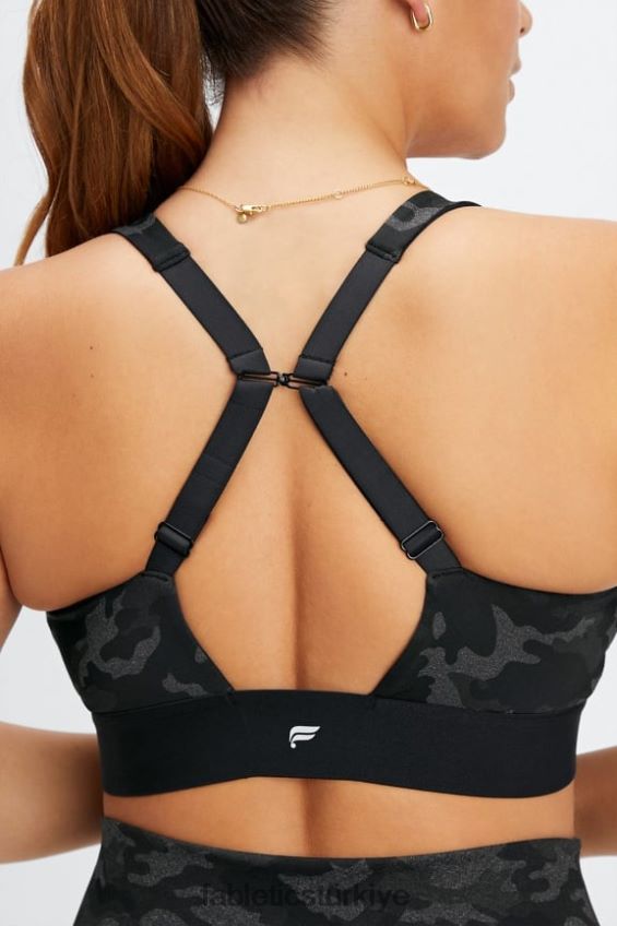 tr Fabletics kadınlar bütün gün her gün sutyen 102 kömür kamuflajı 40R06B1476