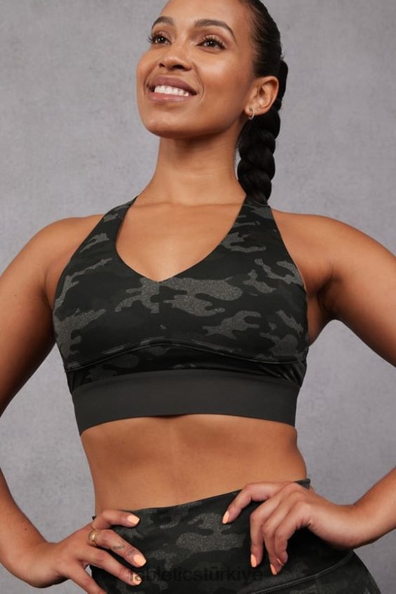 tr Fabletics kadınlar bütün gün her gün sutyen 102 kömür kamuflajı/kömür 40R06B1473