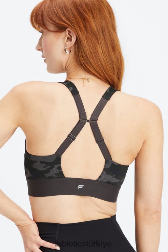 tr Fabletics kadınlar bütün gün her gün sutyen 102 kömür kamuflajı/kömür 40R06B1473